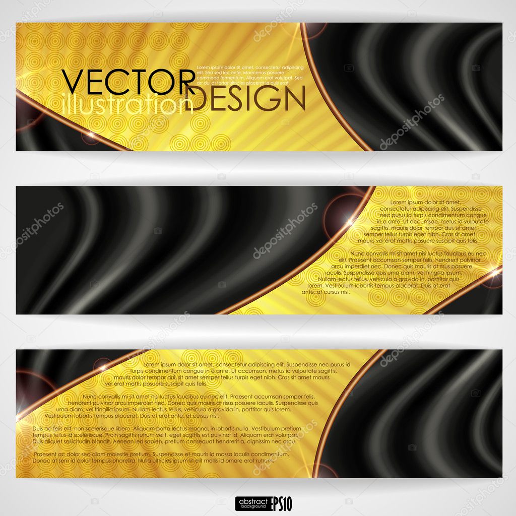 Abstract colorful banner.