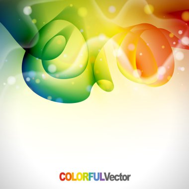 Soyut renkli arkaplan.