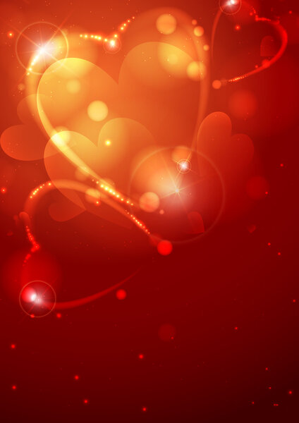 Valentine's day or Wedding background.