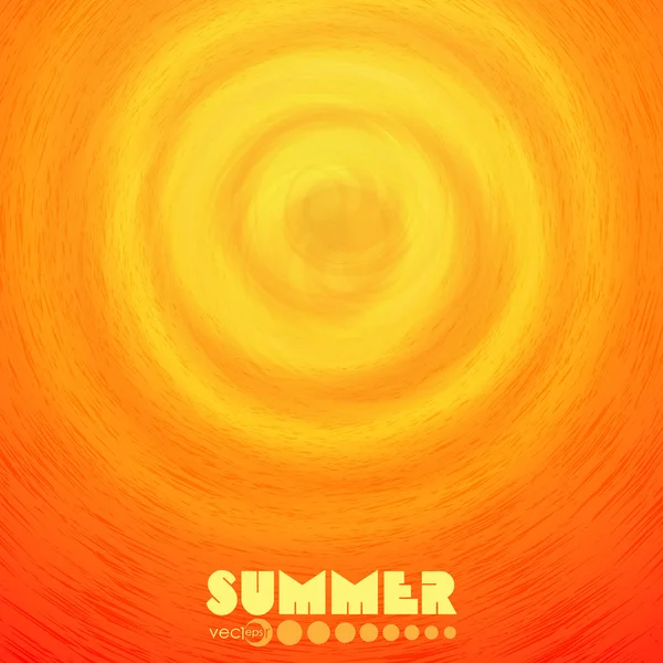 Summer circles. — Stock Vector