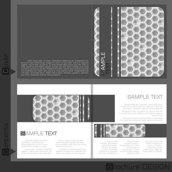 Brochure template business. — Stock Vector