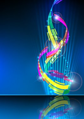 Soyut renkli arkaplan.