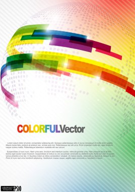 Soyut renkli arkaplan.