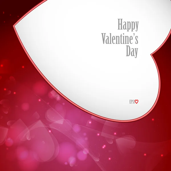 Valentine's day or Wedding background. — Stock Vector