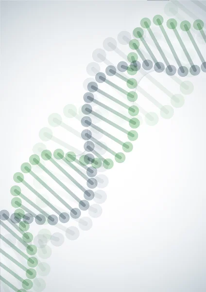 DNA molekylen bakgrund. — Stock vektor