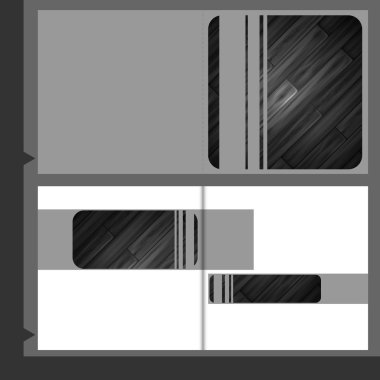 Broşür şablon tasarımı.