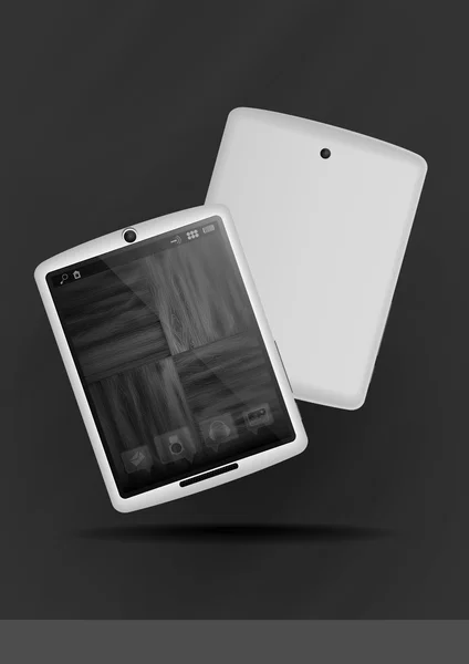 Tablet pc & telefono cellulare . — Vettoriale Stock