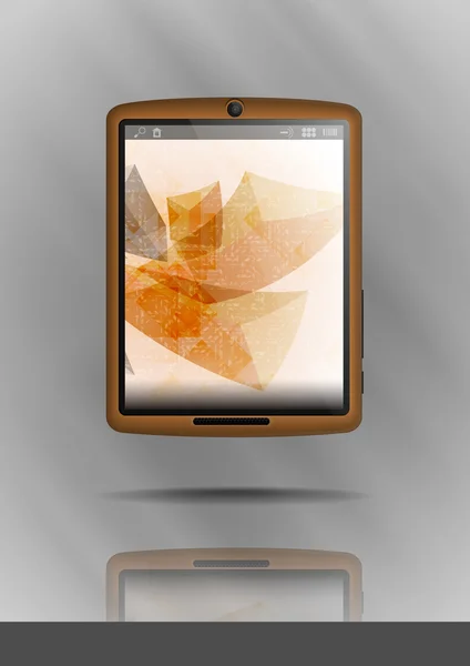 Tablet PC y teléfono móvil . — Vector de stock