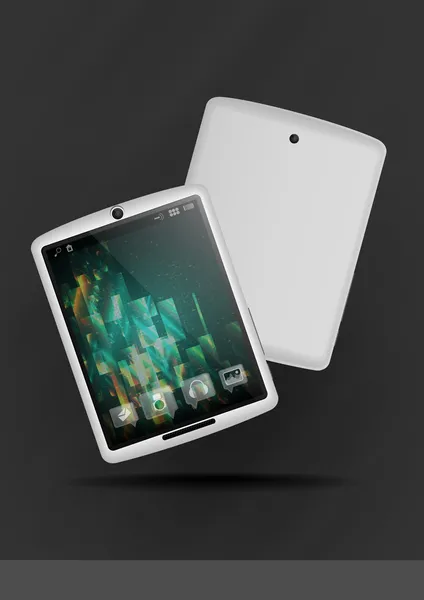 Tablette PC & téléphone portable . — Image vectorielle