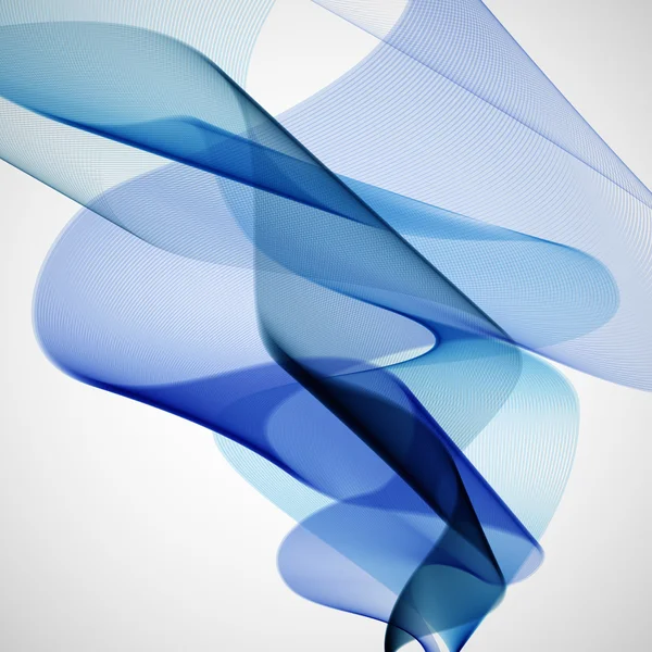 Blå abstrakt bakgrund. — Stock vektor