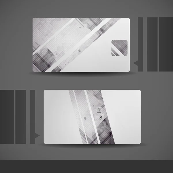 การออกแบบนามบัตร . — ภาพเวกเตอร์สต็อก