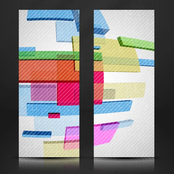 Abstrait fond rectangle . — Image vectorielle