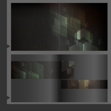 Broşür şablon tasarımı.