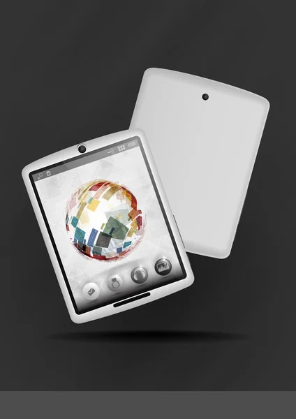 Tablet PC y teléfono móvil — Vector de stock