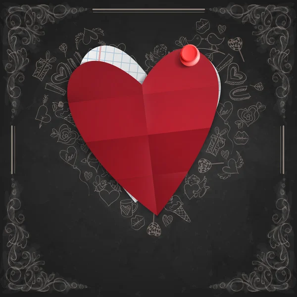 Symbole de Saint-Valentin . — Image vectorielle