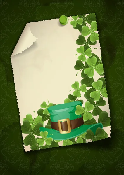 St. patrick 's day background — Stockvektor