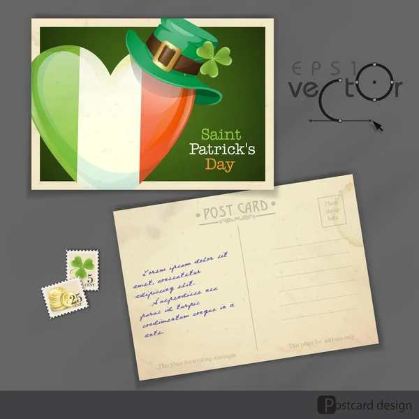 Le jour de St Patrick. — Image vectorielle