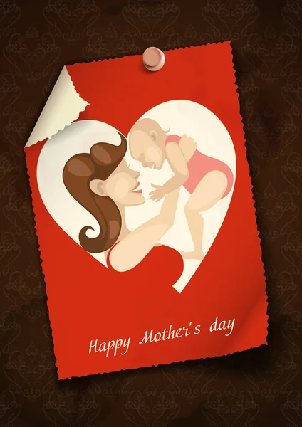 Bonne fête des mères. — Image vectorielle