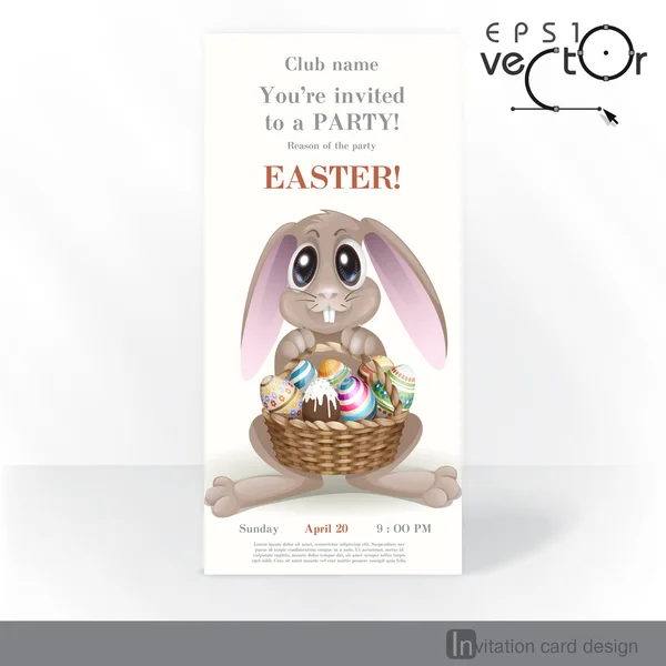 Frohe Ostern. — Stockvektor