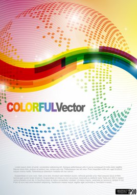 Soyut renkli arkaplan.