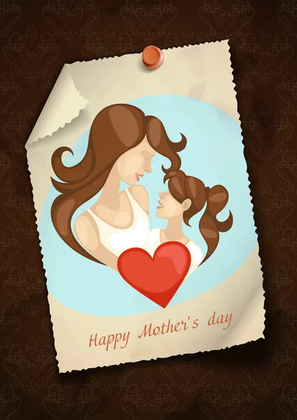 Happy Mother 's Day . — стоковый вектор