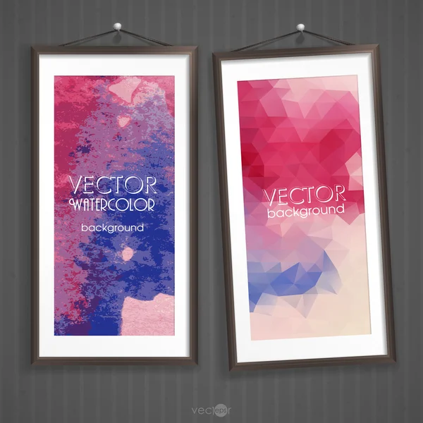 Buntes abstraktes Banner — Stockvektor