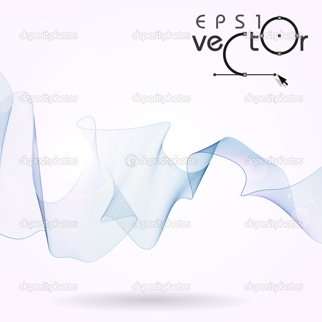 Abstract Waves Design.