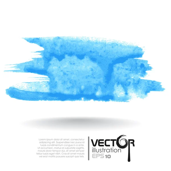 Abstract blue onscherpe achtergrond. — Stockvector