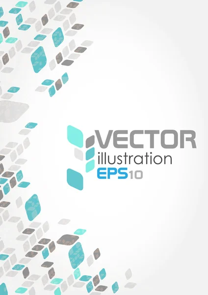 Eenvoudig geometrisch patroon. — Stockvector