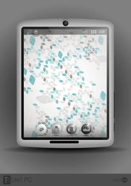 Tablette, téléphone portable . — Image vectorielle