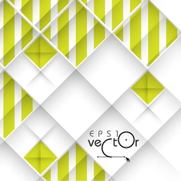 Diseño geométrico 3D abstracto — Vector de stock