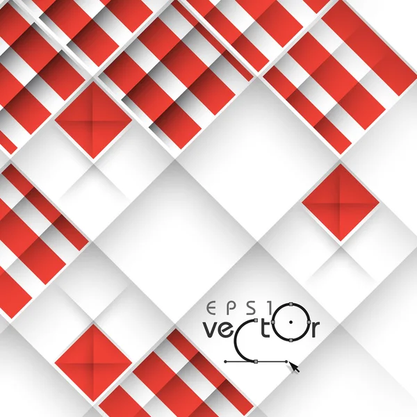 Design astratto geometrico 3D — Vettoriale Stock