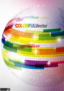 Soyut renkli arkaplan.