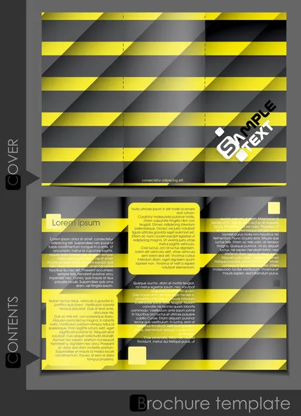Utformning av broschyrer. — Stock vektor