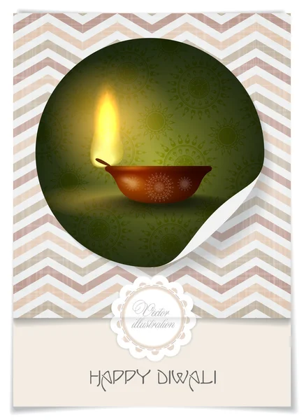 Diseño de tarjetas de felicitación, plantilla — Vector de stock