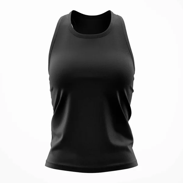 Womens Tank Top Mockup, Első nézet — Stock Fotó