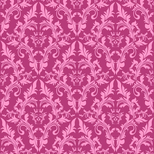 Damask seamless pattern in purple and gray — Stock Vector © paulrommer ...
