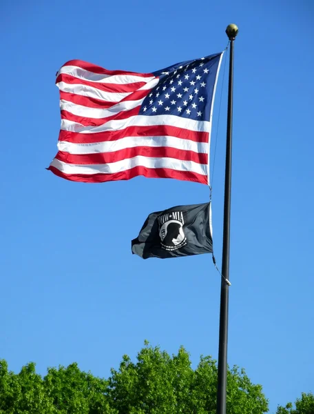 Krijgsgevangenen vlag — Stockfoto