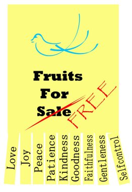 Fruits of the Holy Spirit clipart
