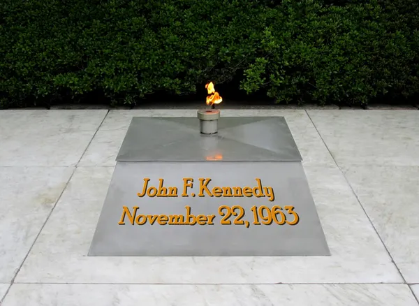 John F. Kennedy que descanse em paz — Fotografia de Stock