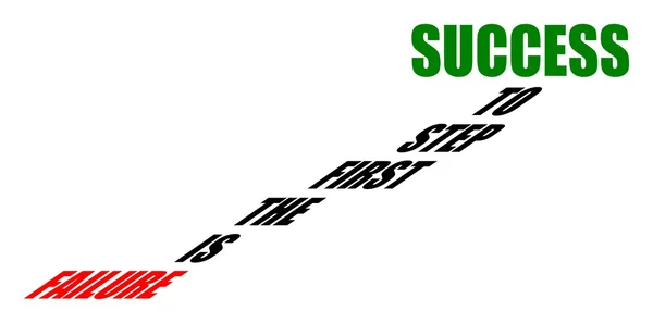 Gebrek aan succes pictogram — Stockfoto
