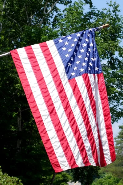 Bandera americana — Foto de Stock