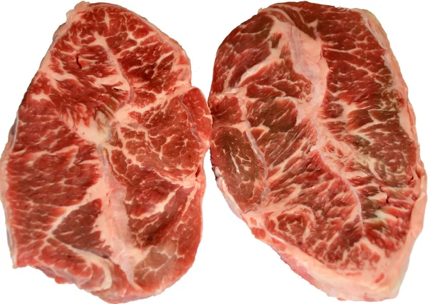 牛肉ステーキの分離 — ストック写真