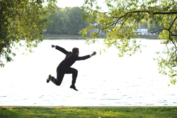 In de lucht — Stockfoto