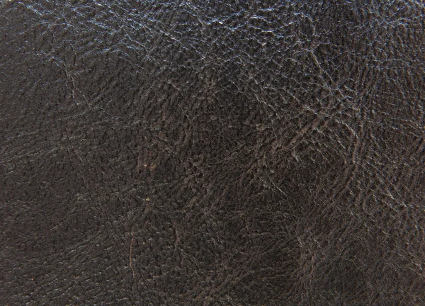 Svart texturerade läder bakgrund — Stockfoto