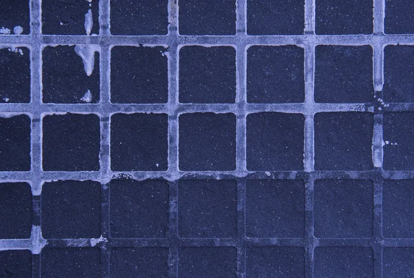 Nahtlos kachelbaren Grunge blau lila quadratischen Marmor Stein Backgro — Stockfoto