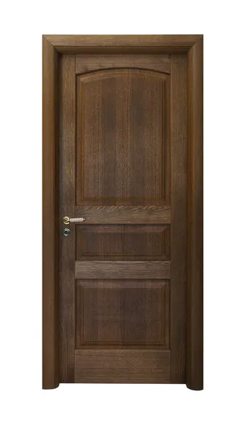 koyu ahşap kapı