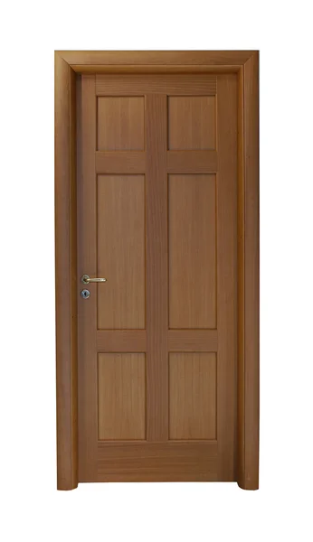 Porta in legno vecchio stile — Foto Stock