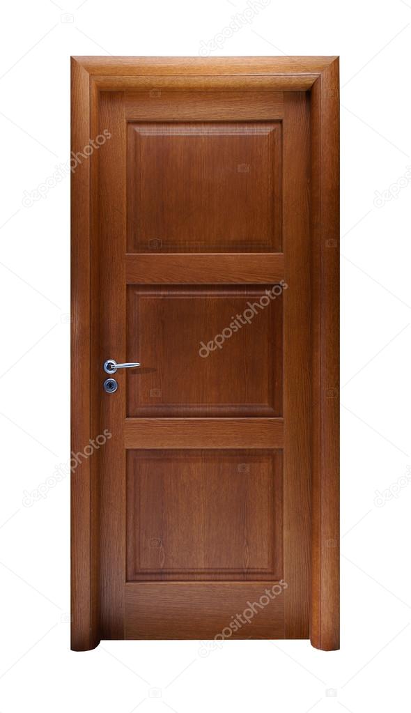 Door isolated on white