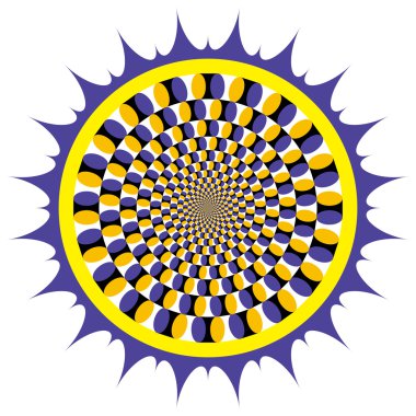 optik illüzyon spin döngüsü